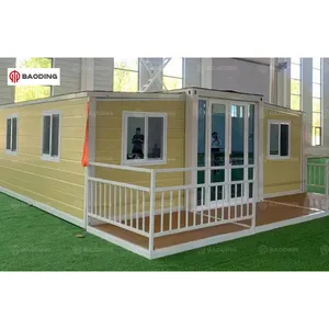 Blauw Houten 3 Slaapkamers Zadeldak Sonora Mexico Sandwichpaneel Staal Modulaire K Home Homes Moderne Prefab Huizen Voor Verkoop Chili