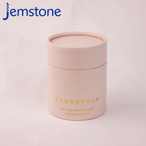 Empaque de lujo en tubo de cartón cilíndrico para velas y frascos de vidrio con un atractivo visual de alta gama - Product Image 1