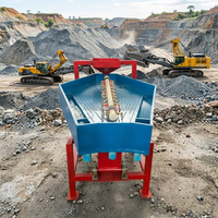 Table vibrante Gemini sans mercure pour l'extraction minière à petite échelle, table de secouage Gemini pour la récupération de l'or fin