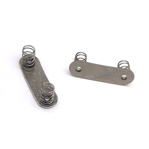 High Precision Touch <strong>Button</strong> <strong>Spring</strong> Customize Wire Shaped Bending <strong>Springs</strong> OEM AA/AAA Battery Contact <strong>Spring</strong> - Product Image 6