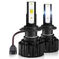 السوبر مشرق 12V 24V أضواء مروحة التبريد Led 16000lm H15 9005 السيارات ضوء H11 H7 H4 مصابيح ليد لمصابيح السيارة الأمامية