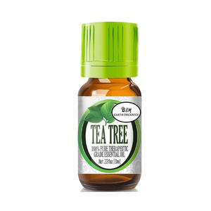 Huile essentielle d'arbre à thé Huile essentielle d'arbre à thé pure biologique pour la peau - Product Image 1