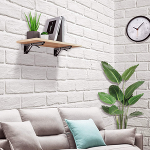 Bàn Gấp 12 Inch Giá Đỡ Băng Ghế Thấp Tam Giác Thép Có Thể Điều Chỉnh L Góc Tường Gắn Kệ Kim Loại Bàn Gấp - Product Image 6