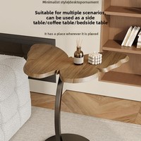 Table d'appoint papillon, petite table basse, table d'angle pour salon, table de chevet moderne, créative, simple, minimaliste pour chambre à coucher