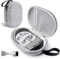 Mallette à outils personnalisée en EVA à coque rigide pour Meta pour 3 casques de jeu VR et contrôleurs sac de voyage à usage spécial