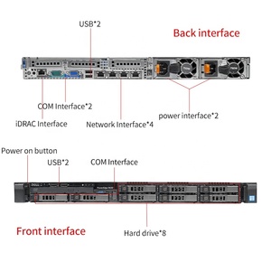 เซิร์ฟเวอร์ Original Poweredge R630 E5-2680 V4 8sff แบบติดตั้งบนแร็ค มือสอง สภาพดี ขายดีที่สุด R640 PowerEdge R630 เซิร์ฟเวอร์ PowerEdge R630 Se - Product Image 5