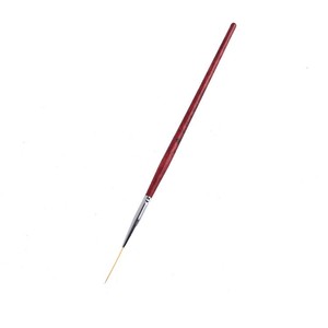 Ensemble de pinceaux professionnels pour nail art à manche long en bois rouge, 6mm/9mm/12mm, pour peinture et sculpture des ongles, marque privée - Product Image 6