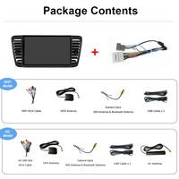 Système multimédia de conduite dynamique en temps réel 3D pour Subaru Legacy 2003-2009 Navigation GPS sans fil CarPlay Lecteur radio de voiture