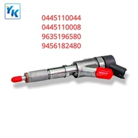 Inyector de combustible Common Rail de alta calidad 0445110044 adecuado para piezas de motor Peugeot