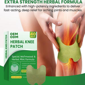 Tambalan lutut Herbal alami kualitas tinggi 2025 produk Tiongkok penghilang nyeri mulut hidung & Tubuh Wormwood punggung - Product Image 2
