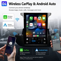 Lecteur multimédia de voiture Android 14 pour Land Rover Discovery 4 LR4 2009-2016, radio pour système stéréo GPS Carplay 4G WiFi, tableau de bord OLED