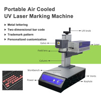 Machine de marquage laser UV 3W 5W pour plastique et verre, machine de gravure laser de bureau pour PCB
