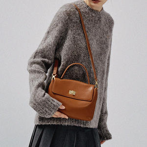 Nouveau Sac Confortable en Cuir de Vachette Souple pour Femme Collection Printemps/Été 2026 Mode Vintage Fermeture Éclair Imperméable Cuir Véritable Simple - Product Image 6