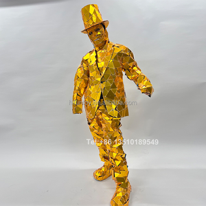 Funtoys MOQ 1 PCS, Casco <span class=keywords><strong>de</strong></span> Disfraz <span class=keywords><strong>de</strong></span> Hombre Espejo con Luces LED y Control Remoto, en Oferta, <span class=keywords><strong>Precio</strong></span> Económico - Product Image 4