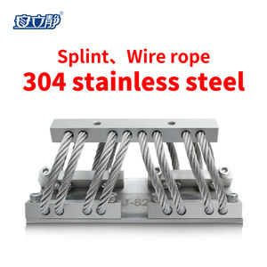 Stabiler Anlijing ALJ-82 Serie Edelstahl Fahrzeug- und Schiffstransport-Dämpferhalterung Elektrischer Schrank Drahtseil-Schwingungsisolator - Product Image 4