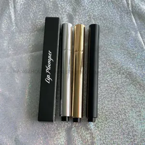 OEM venda quente lip plumper maquiagem longa duração private label prata lip plumper caneta alta qualidade