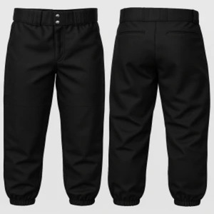 Shorts de baseball personnalisés - Tissu teint uni haute performance |   Pantalons de baseball pour équipe professionnelle - Product Image 1