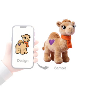 Nouvelle conception, adorable peluche personnalisable en forme d'<span class=keywords><strong>alpaga</strong></span>, de lama ou de mouton, avec rembourrage en coton PP, anti-stress et logo personnalisé - Product Image 2
