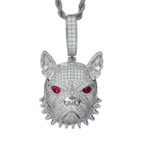 เครื่องประดับฮิปฮอปสตรีท Luxira Jewels ประดับเพชรโมอิสซาไนต์สี D ระดับความสะอาด VVS ทรงบริลเลียนต์ ได้รับการรับรองจาก GRA เงินแท้ 925 ชุบทอง ประดับเพชรแบบ Iced 3D - Product Image 1