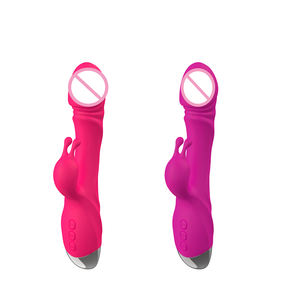 Vibrateur lapin <span class=keywords><strong>Amazon</strong></span> 10 vitesses, fournisseur de gode fin pour homme, vibrateur lapin pour femme, jouet sexuel pour adultes pas cher - Product Image 5