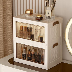 Contenitore Pieghevole Moderno in PP di Grande Capacità con Serratura per Vestiti Documenti Libri - Uso in Camera da Letto - Product Image 2