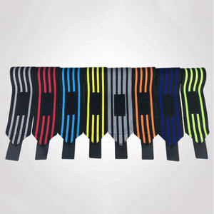 Muñequeras de gimnasio para culturismo personalizadas al por mayor para soportes de muñeca con logotipo personalizado - Product Image 1