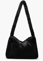 Sac à bandoulière classique pour femme, motif léopard, sac fourre-tout en fausse fourrure, sacs à main en peluche pour femme, sac bandoulière d'hiver pour femme