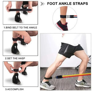 Home Workout Equipment Resistance Bands Set Handles Suspension Men Women's <b>Strength</b> <b>Training</b> Pull Rope LM30003 - Product Image 2