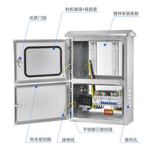 Gabinete Combinador Solar de Acero Inoxidable para Conexión a Red, Equipo Eléctrico Personalizado para Protección de Sistemas Fotovoltaicos - Product Image 4