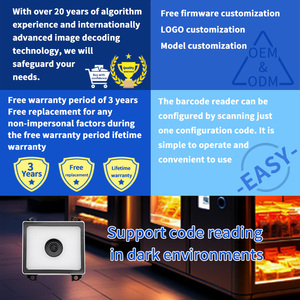 Emt8720 tự động Máy quét mã vạch <span class=keywords><strong>2D</strong></span> QR Mã máy quét mã vạch Đầu đọc mô-đun với ánh sáng LED USB TTL giao diện - Product Image 2