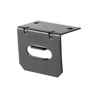 Support de montage pour faisceau de câblage de remorque en acier noir brillant personnalisé, support de connecteur latéral pour véhicule, pour camion