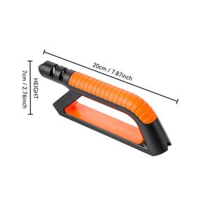 Pierre à aiguiser en acier corindon et résine à 4 niveaux pour hache et <span class=keywords><strong>machette</strong></span>. - Product Image 2