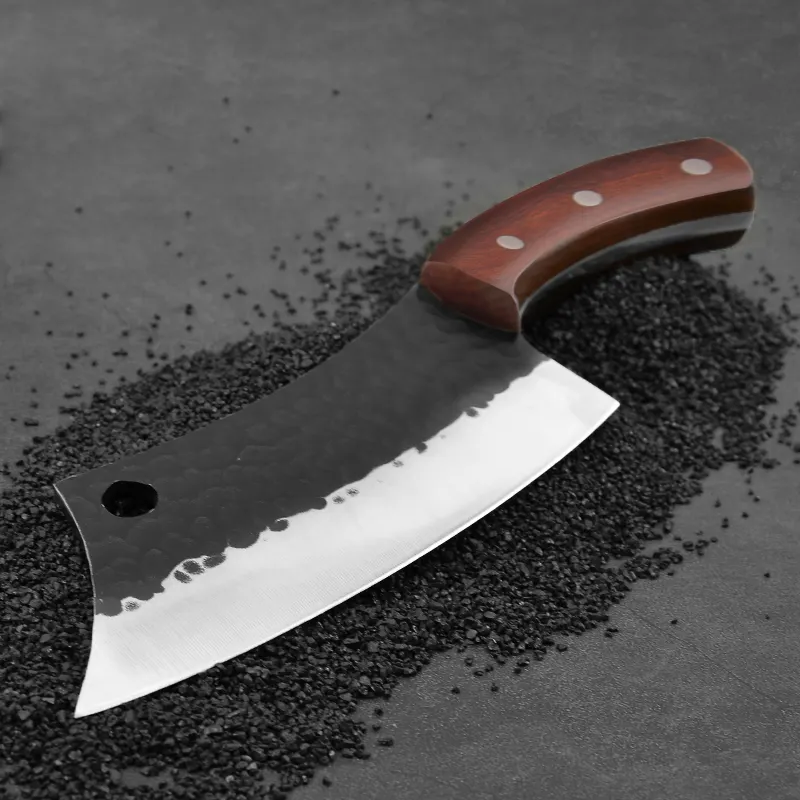 6.3'' Boning Knife Handmade Forged Stainless Steel Serbian Kitchen Cleaver Chef Butcher Knives Outdoor Slaughter Knife Tools