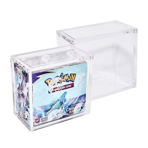 Leshiny nóng bán dày rõ ràng Acrylic etb trường hợp an toàn trượt từ Top tải huấn luyện viên hộp hiển thị giá hiện đại etb - Product Image 4