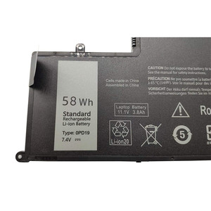 Batterie d'ordinateur portable de haute qualité 0PD19 pour Dell Inspiron 15 <span class=keywords><strong>5547</strong></span> Remplacement 0PD19 DFVYN 58DP4 Batteries d'ordinateur portable 7.4V 58WH - Product Image 4