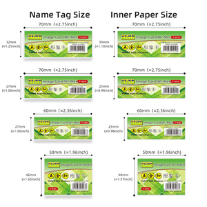Tên <span class=keywords><strong>tag</strong></span> trống Tên phù hiệu DIY trống <span class=keywords><strong>ID</strong></span> Tên huy hiệu với pin ủng hộ cho nhân viên văn phòng sinh viên, cá nhân phù hiệu làm - Product Image 4