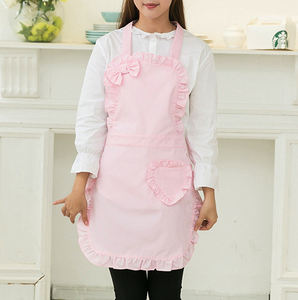 Fantasia bella cotone rosa ragazze grembiuli per le donne con tasca - Product Image 2