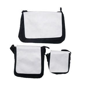 Sublimation Blank Messenger Shoulder Bag for Heat Transfer Printing Promotional Backpacks