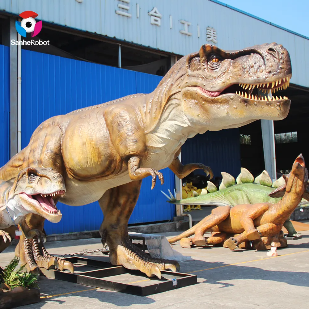 Simulation Tyrannosaurus Rex Animatronic Dinosaurios für verkauf