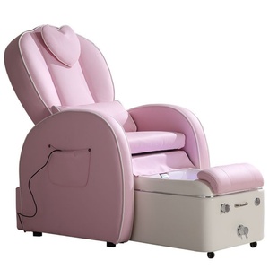Fauteuils de pédicure professionnels Zxm Luxury Modern Lounge, rose, pour filles, avec massage pour spa des pieds - Product Image 4