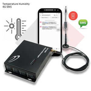 สวิตช์รีเลย์ GSM ควบคุมการเข้าถึงอุณหภูมิ2G/4G ระบบตรวจสอบสถานะพลังงานขัดข้องสัญญาณเตือน SMS - Product Image 5