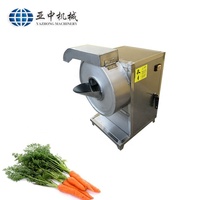 China Leverancier Industriële Multifunctionele Groente Fruit Snijden Snijmachine Food Grade