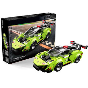 CADA C55051WGTRリモートコントロールスーパーレーシングカーダークナイトモデルビルディングブロックはテクニックレンガと互換性があります - Product Image 4