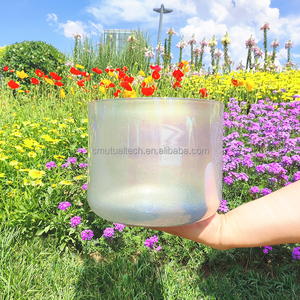 Cuenco de Cristal Personalizado Q're, Cuenco de Cristal de Cuarzo Transparente Cósmico, para Sanación Espiritual, Meditación y Yoga - Product Image 3