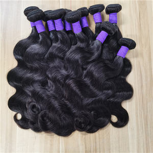 Xuchang Haar Fabrik Lsy Longshengyuan Großhandel Menschliche Haarwebart Reines Peruanisches Menschliches Haar - Product Image 1