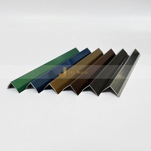 Perfiles Decorativos de Acero Inoxidable EX268 de Fábrica, en Ángulo Recto de 90 Grados, Moldura Metálica en Forma de L para Bordes de Azulejos - Product Image 3