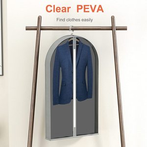 Funda tejida ecológica transparente de 4 piezas, vestidos de novia, ropa y suéteres, práctica bolsa de ropa de viaje - Product Image 2