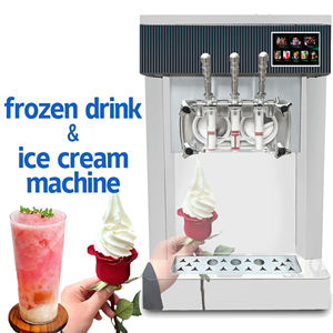 Yourtime table top commercial soft serve ice cream maker Frozen Cocktails soft serve ice cream machine self cleaning - Product Image 1