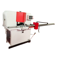 Scie à bois CNC en aluminium Machine de découpe d'angle à double tête de 45 degrés Cadre photo Cadre photo Découpe de profilés en aluminium