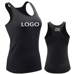 Frauen T-Shirt ärmellose Top Yoga Gym Fitness Sport Weste Lauftraining Kleidung für Frauen